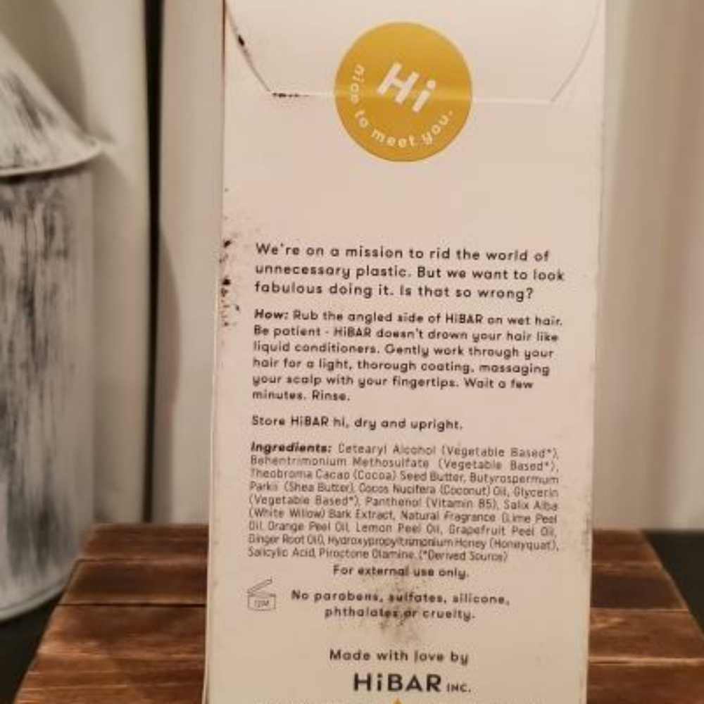 HiBar Soothe Solid Conditioner Bar - Picture 2 of 2